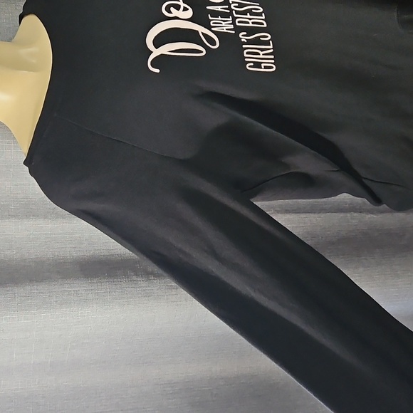 MARY SQUARE"Dogs are a Girls Best Friend " lightweight Sweater Size Large - Picture 4 of 7